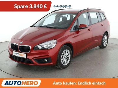 Gebraucht BMW 218 Gran Tourer Advantage 136 PS (100 kW) 2017 Rot Van / Kleinbus