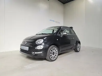 Usata Fiat 500C 69 CV (50 kW) 2019 Nero Cabrio