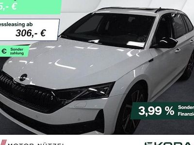 Second-hand Skoda Octavia SportLine 150 CP (110 kW) 2025 Alb Break