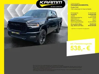 Begagnad Dodge Ram Limited 548 HK (403 kW) 2025 Svart Pickup