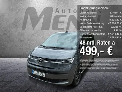 Ny VW T7 Edition 150 HK (110 kW) 2025 Grå Van