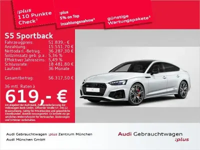 Gebraucht Audi S5 Sportback Competition 341 PS (250 kW) 2024 Weiß Kleinwagen