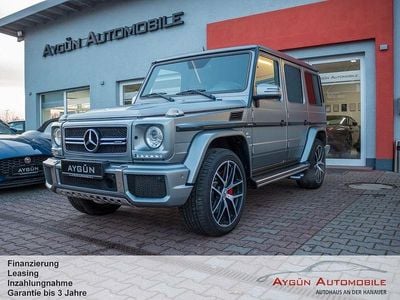 Designo platin magno Gebraucht 2017 Mercedes G63 AMG Exclusive SUV | 84.995 € (Etwas zu teuer)