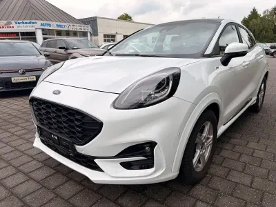 Gebraucht Ford Puma ST-Line 125 PS (91 kW) 2021 Weiß SUV