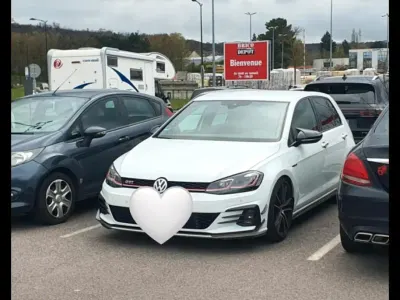Gebraucht VW Golf VII GTI 245 PS (180 kW) 2018 Weiß Limousine