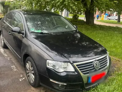 Używany VW Passat 116 KM (85 kW) 2005 Czarny Sedan/Limuzyna
