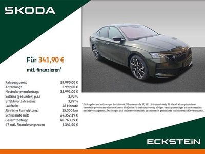 Neu Skoda Octavia SportLine 150 PS (110 kW) 2026 Khakigrün metallic Limousine