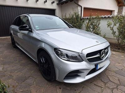 Gebraucht Mercedes C220 AMG 194 PS (142 kW) 2021 Silber Kombi