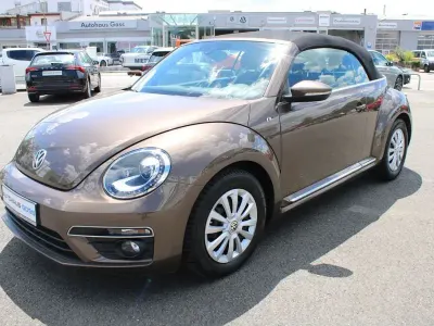 Gebraucht VW Beetle Cabriolet Sport 160 PS (117 kW) 2014 Toffeebraun metallic Cabrio