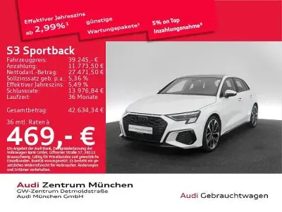 Gebraucht Audi S3 Sport 310 PS (228 kW) 2024 Gletscherweiß metallic Limousine