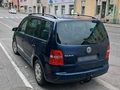 Gebraucht VW Touran 102 PS (75 kW) 2005 Blau Van / Kleinbus