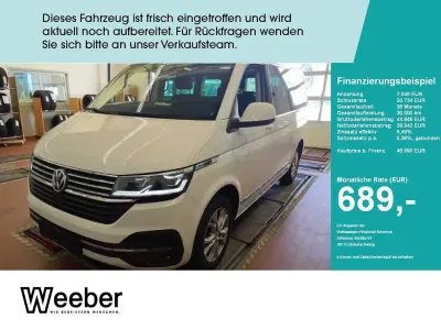 Gebraucht VW Multivan Generation Six 204 PS (150 kW) 2022 Weiß Van / Kleinbus