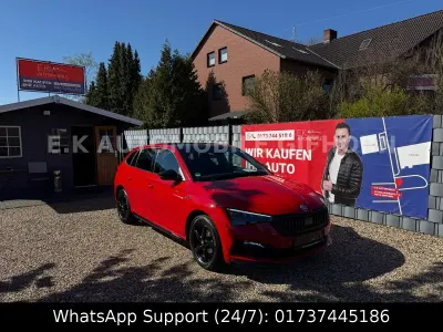 Gebraucht Skoda Scala Monte Carlo 150 PS (110 kW) 2020 Rot Kleinwagen