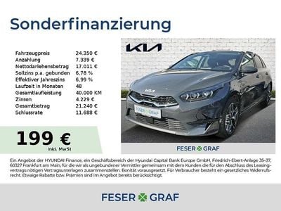Neu Kia Ceed Style 140 PS (102 kW) 2025 Pentametal grau Kleinwagen