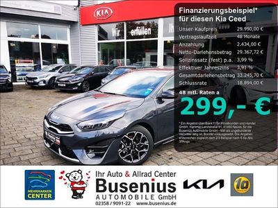 Neu Kia Ceed GT-Line 140 PS (102 kW) 2025 Grau Kleinwagen