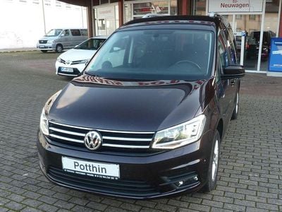 Gebraucht VW Caddy Comfortline 102 PS (75 kW) 2016 Black berry metallic Van / Kleinbus