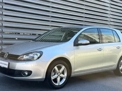 Gebraucht VW Golf VI Trendline 80 PS (58 kW) 2009 Silber Kleinwagen