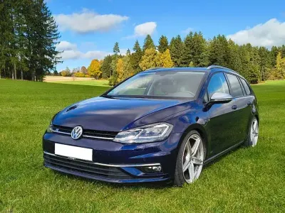 Brugt VW Golf VII R-line 110 HK (80 kW) 2018 Blå Stationcar