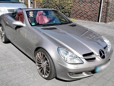 Gebraucht Mercedes SLK200 162 PS (119 kW) 2004 Silber Cabrio