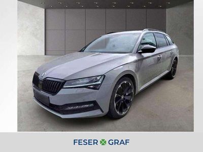 Gebraucht Skoda Superb SportLine 150 PS (110 kW) 2021 Stahlgrau Kombi
