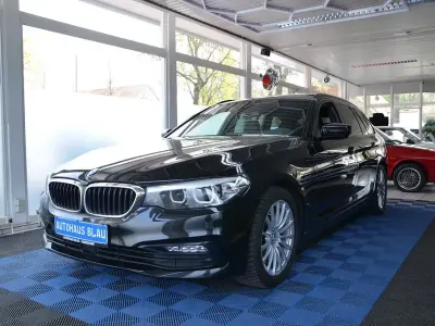 Gebraucht BMW 520 Sport Line 190 PS (139 kW) 2018 Schwarz Kombi