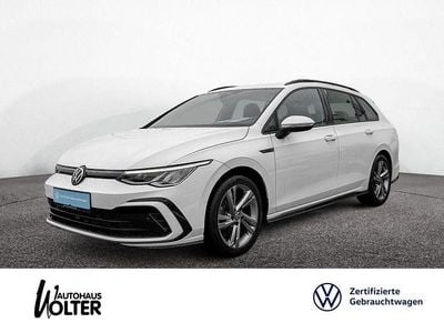Gebraucht VW Golf VIII R-line 131 PS (96 kW) 2022 Weiß Kombi