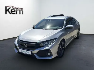 Usata Honda Civic Elegance 129 CV (94 kW) 2017 Argento Utilitaria