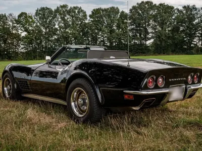 Gebraucht Corvette C3 300 PS (220 kW) 1971 Schwarz Cabrio