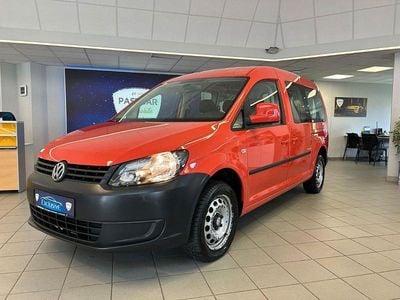 Usata VW Caddy Maxi Trendline 102 CV (75 kW) 2014 Arancione Monovolume