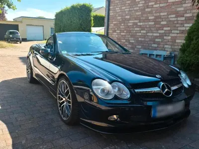 Gebraucht Mercedes SL350 265 PS (194 kW) 2004 Blau Cabrio