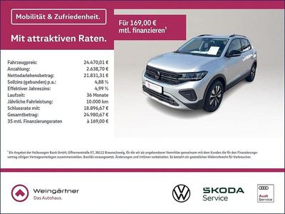 Gebraucht VW T-Cross Goal 116 PS (85 kW) 2025 Silber SUV