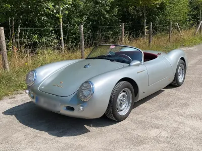 Käytetty Porsche 550 120 HP (88 kW) 1989 Hopea Avoauto