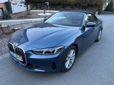 Usata BMW 420 Sport Line 184 CV (135 kW) 2025 Blu Cabrio