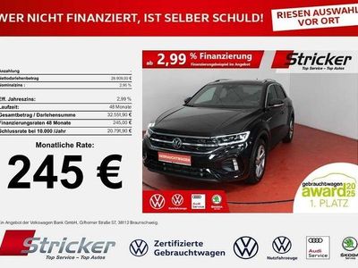 Deep black perleffekt Gebraucht 2025 VW T-Roc R-line SUV | 27.949 € (Guter Preis)