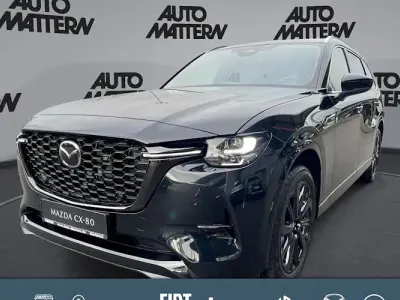 Neu Mazda CX-80 Homura-Line 254 PS (186 kW) 2026 Schwarz SUV