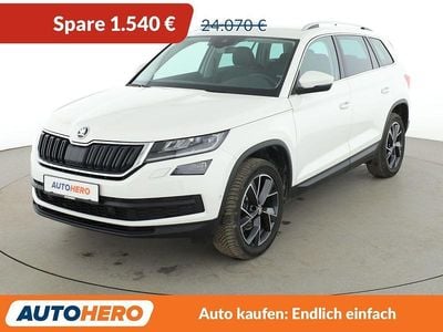 Gebraucht Skoda Kodiaq Style 150 PS (110 kW) 2020 Weiß SUV
