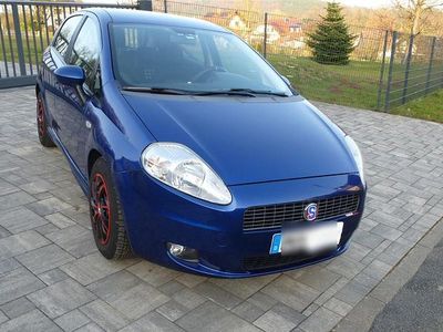 Gebraucht Fiat Grande Punto 120 PS (88 kW) 2009 Blau Kleinwagen