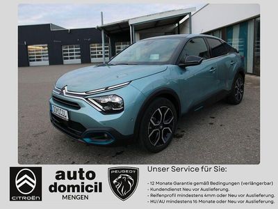 Blau Gebraucht 2021 Citroën e-C4 Shine Limousine | 16.980 € (Etwas zu teuer)