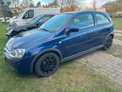 Gebraucht Opel Corsa 58 PS (42 kW) 2003 Blau Limousine