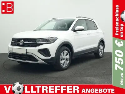 Gebraucht VW T-Cross Life 95 PS (69 kW) 2024 Weiss SUV