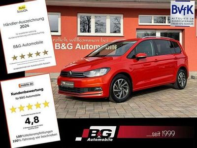 Gebraucht VW Touran Sound 150 PS (110 kW) 2017 Orange Van / Kleinbus