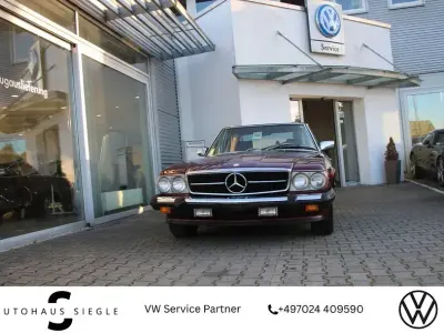 Gebraucht Mercedes 560 231 PS (169 kW) 1987 Pajettrot (metallic) Cabrio