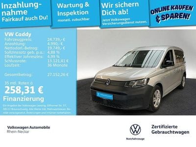 Usata VW Caddy 114 CV (83 kW) 2023 Argento Monovolume