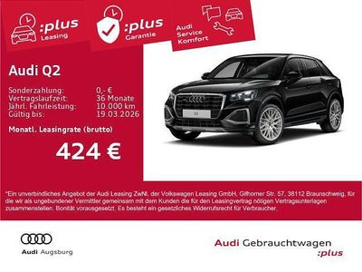 Gebraucht Audi Q2 Advanced Plus 190 PS (139 kW) 2025 Mythosschwarz metallic SUV