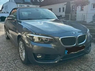 Brugt BMW 218 136 HK (100 kW) 2019 Grå Cabriolet
