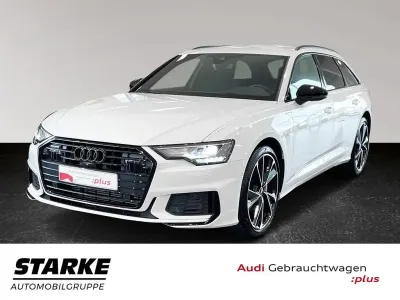 Gebraucht Audi A6 S-Line 265 PS (194 kW) 2022 Gletscherweiß metallic Kombi