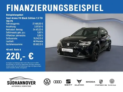 Neu Seat Arona Black Edition 150 PS (110 kW) 2026 Schwarz SUV