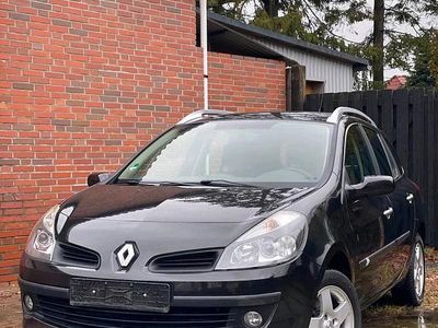 Gebraucht Renault Clio GrandTour 101 PS (74 kW) 2008 Schwarz Kombi