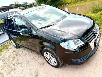 Gebraucht VW Touran 140 PS (102 kW) 2007 Schwarz Van / Kleinbus