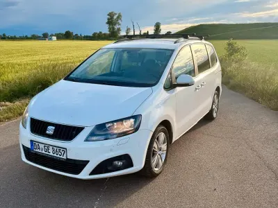 Gebraucht Seat Alhambra 140 PS (102 kW) 2013 Weiß Van / Kleinbus